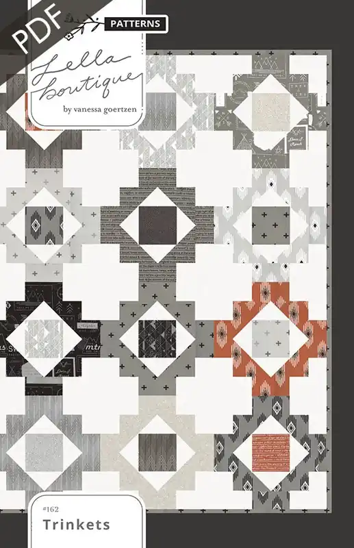Direct From Manufacturer Trinkets Downloadable PDF Quilt Pattern | Lella Boutique