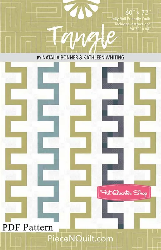 One Day Deal Tangle Downloadable PDF Quilt Pattern | Piece N Quilt