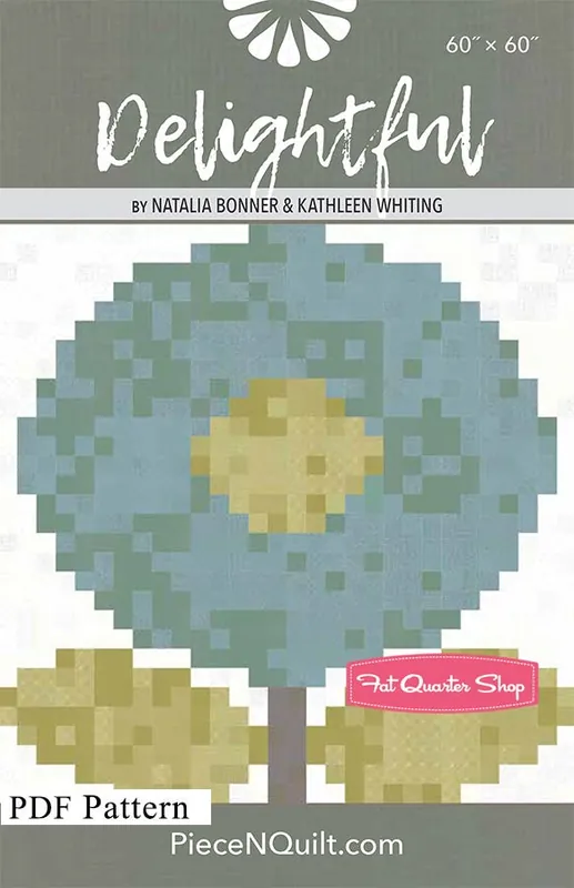 Certified Delightful Downloadable PDF Quilt Pattern | Piece N Quilt