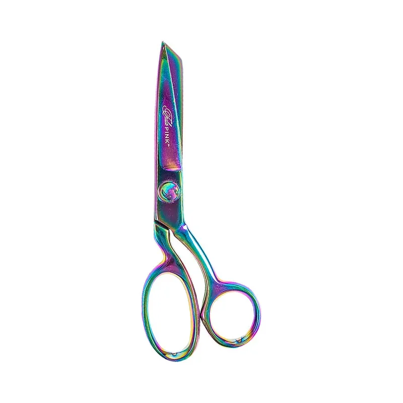 Price Cut Limited Edition 6" Bent Trimmer Micro Serrated Shears | Tula Pink Hardware #TP726SER