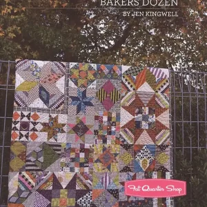 Bakers Dozen Quilt Pattern Booklet | Jen Kingwell Designs #JKD-5729 No Minimum Order