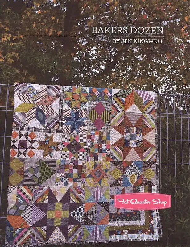 Bakers Dozen Quilt Pattern Booklet | Jen Kingwell Designs #JKD-5729 No Minimum Order