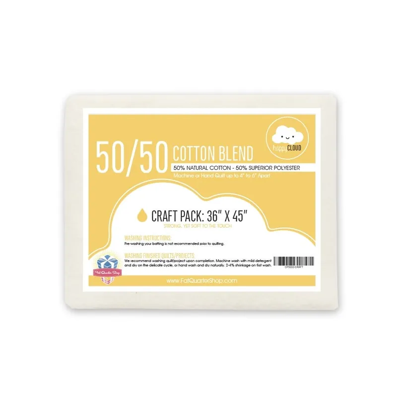 Best Price Craft 50/50 Cotton Blend Happy Cloud Quilt Batting | Fat Quarter Shop