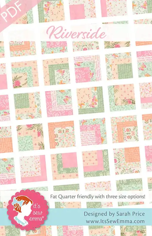 Place Order Riverside Downloadable PDF Quilt Pattern | It's Sew Emma