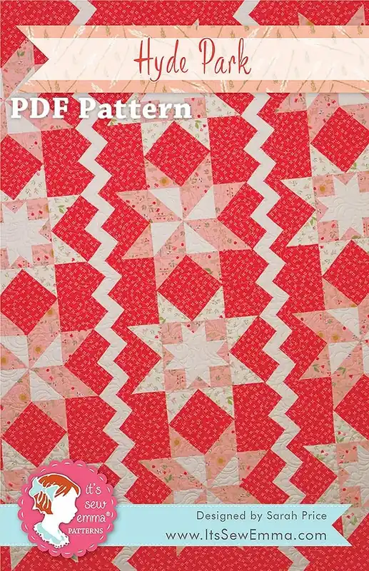 Must Have Hyde Park Downloadable PDF Quilt Pattern | It's Sew Emma