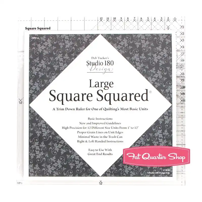Large Square Squared Ruler Set | Deb Tucker's Studio 180 Design #UDT14 Get Yours
