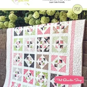 Window Garden Downloadable PDF Quilt Pattern | Carried Away Quilting Weekend Sale