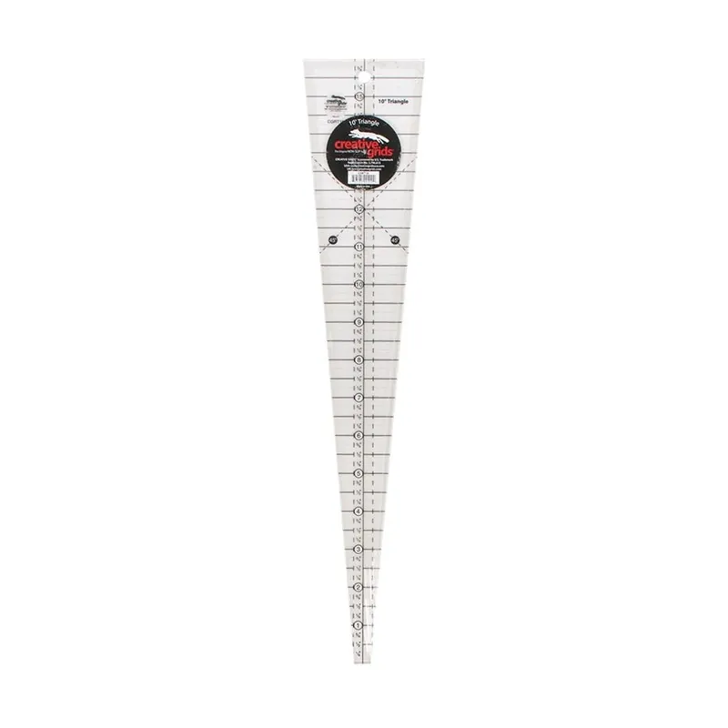 Creative Grids 10 Degree Triangle Ruler | Creative Grids #CGRT10 Low Price
