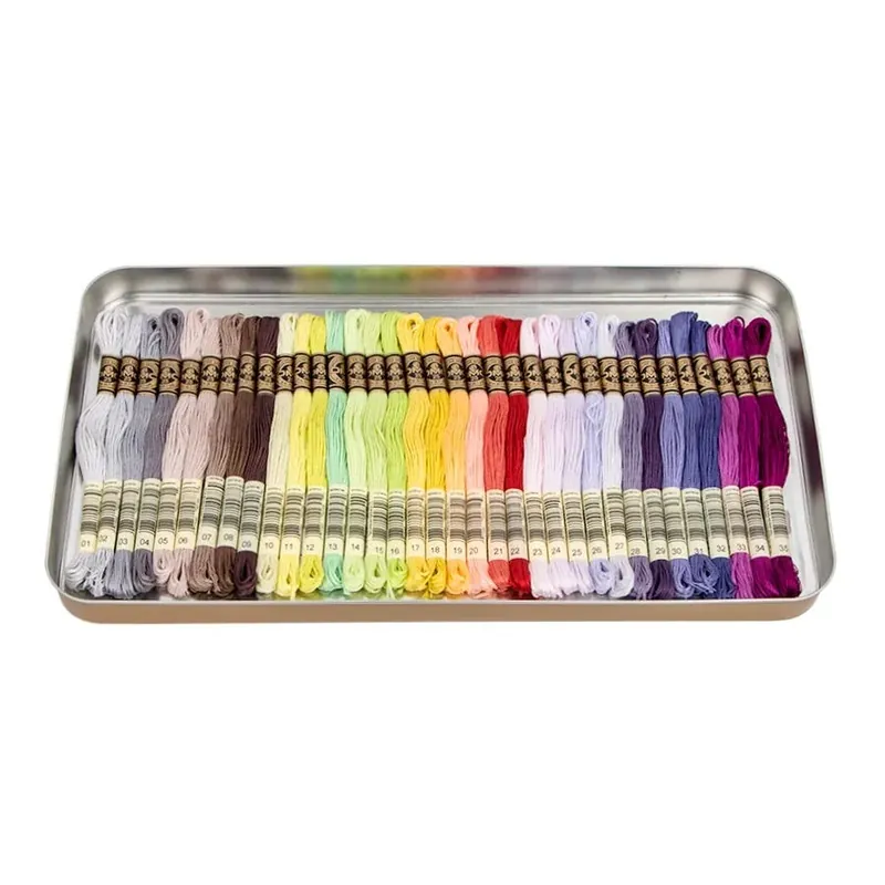 Worldwide Shipping Special Gold Collectors Embroidery Floss Tin | DMC #117ZA2