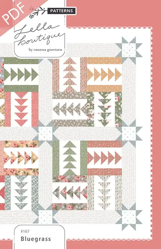 Top Rated Bluegrass Downloadable PDF Quilt Pattern | Lella Boutique