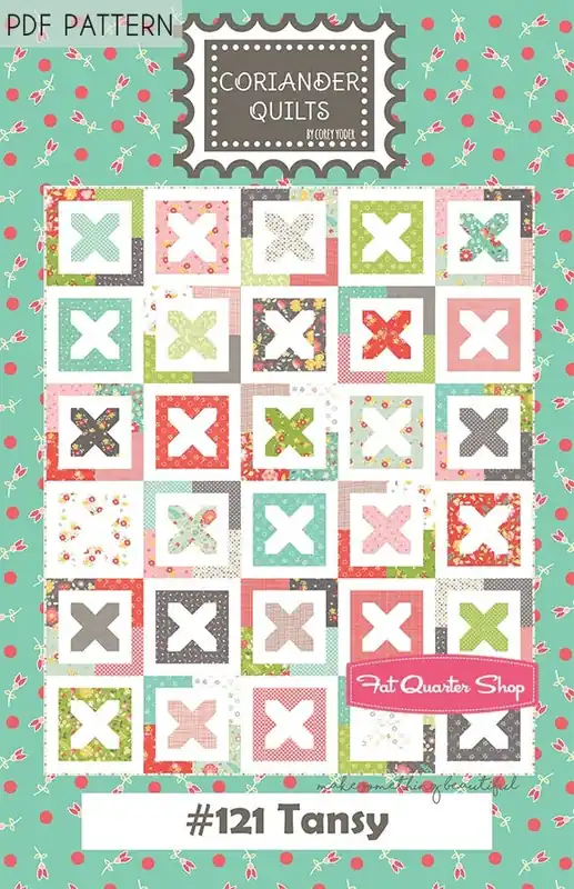 Top Pick Tansy Downloadable PDF Quilt Pattern | Coriander Quilts