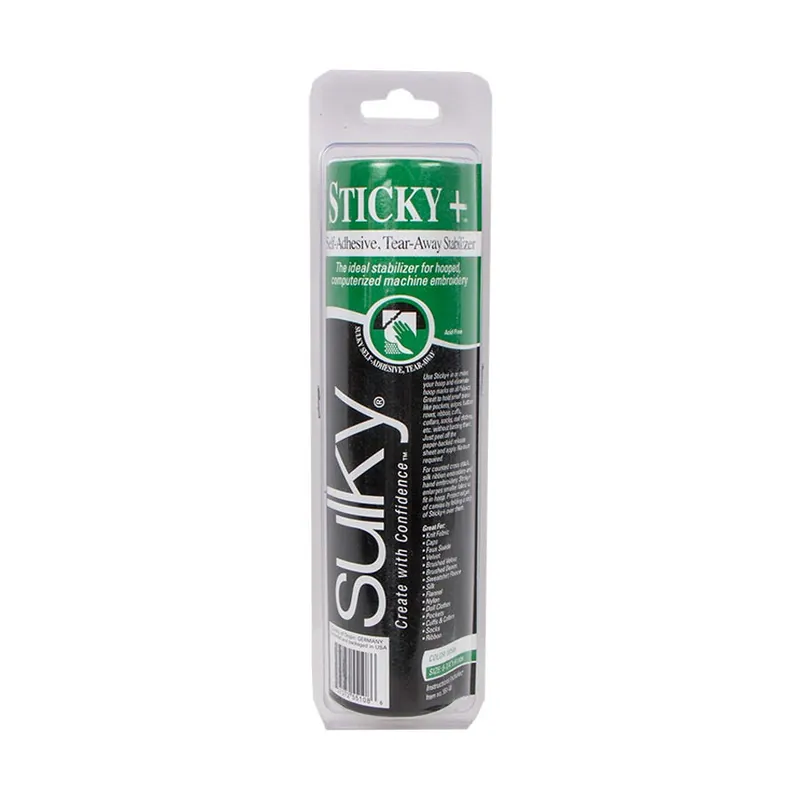 Sticky Plus Self-Adhesive Tear-Away Stabilizer 8.25" x 6 yards | Sulky #551-08 Discount