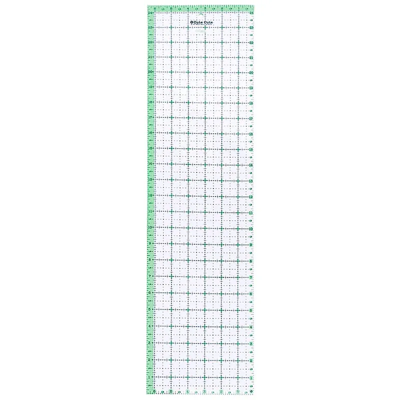 Lori Holt Cute Cuts 6.5" x 24.5" Rectangle Ruler | Bee in my Bonnet #STCC-11562 Seasonal Sale
