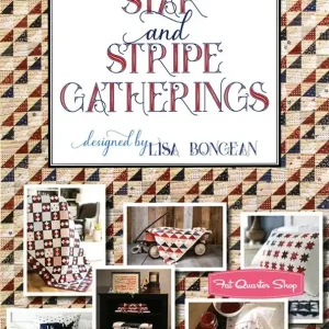 Weekend Sale Star and Stripe Gatherings Quilt Book | Primitive Gatherings #PRI-1006