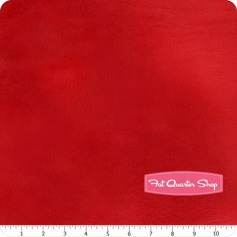 Cuddle Scarlet Solid Yardage | SKU# C3-SCARLET Editor’s Pick