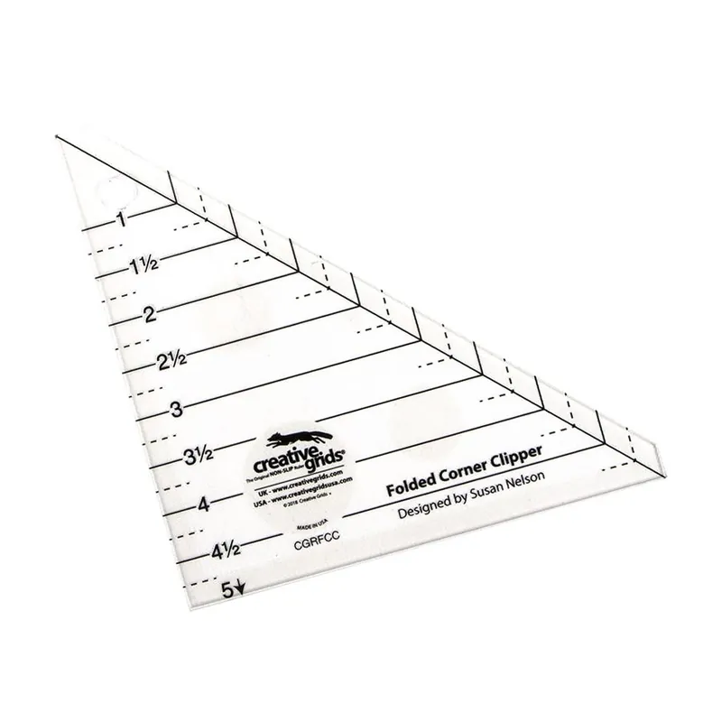 Wholesale Creative Grids Folded Corner Clipper Ruler | Creative Grids #CGRFCC