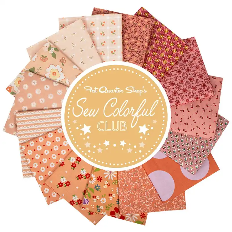 Fat Quarter Shop's | Sew Colorful Fat Quarter Club Flash Sale