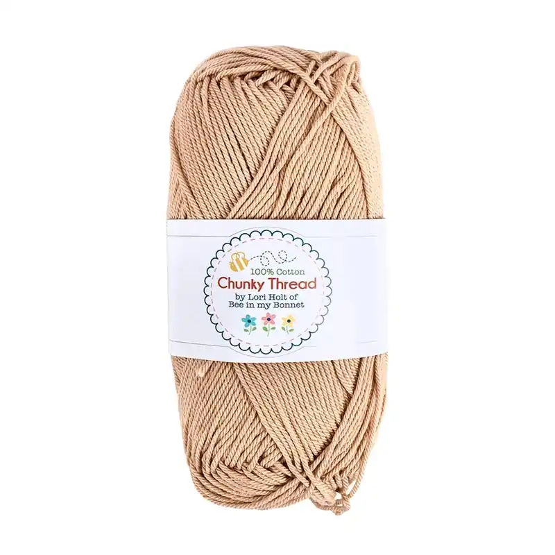 Limited Offer Wheat Chunky Crochet Thread Yarn | Lori Holt #STCT-2665