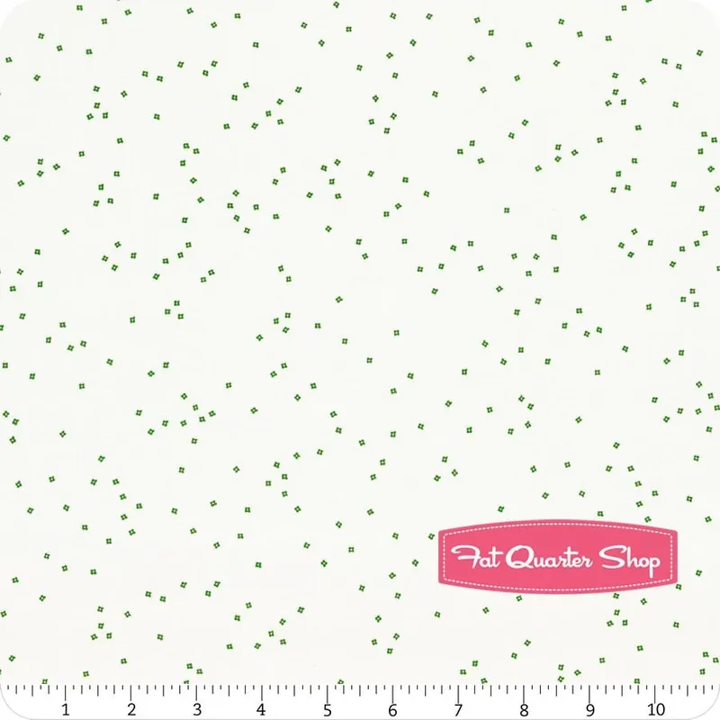 Limited Time Blossom On White Clover Yardage | SKU# C730-CLOVER