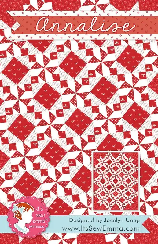 Special Discount Annalise Quilt Pattern | It's Sew Emma #ISE-219