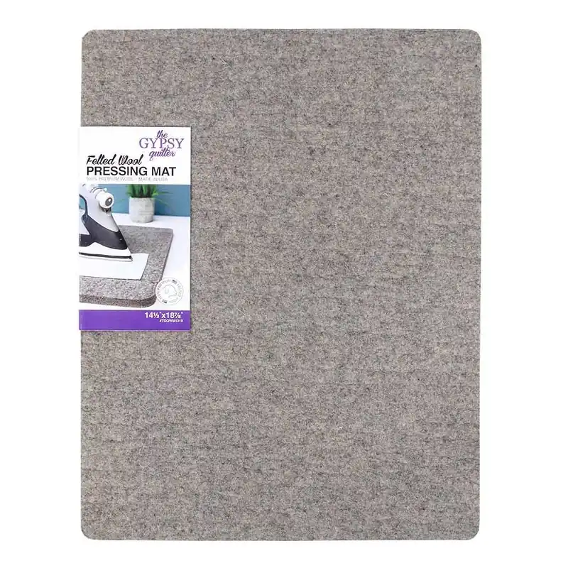 14.33" x 18.875" Felted Wool Pressing Mat | The Gypsy Quilter #TGQWM1319 High Quality