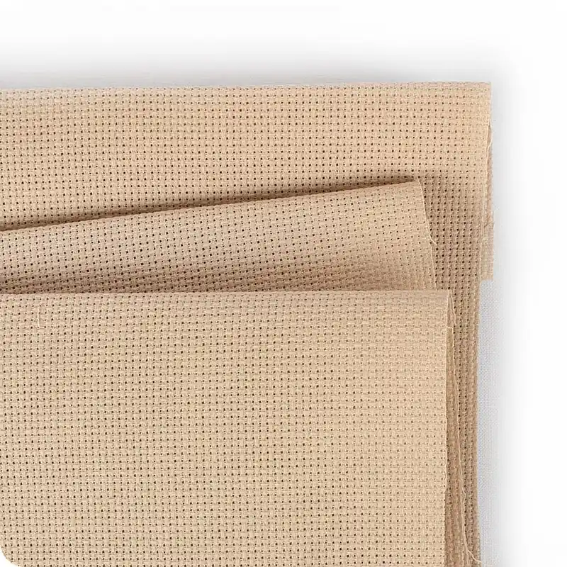 Beautiful Beige 16 Count Aida 18" x 25" Cross Stitch Cloth | Wichelt Imports #355-321A Time-Limited