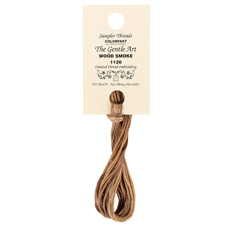 Wood Smoke The Gentle Art Sampler Threads 6 Strand Hand-Dyed Embroidery Floss | Gentle Art #1130 Last Chance