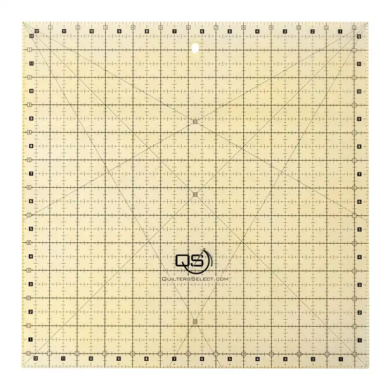 Quilter's Select 12.5" x 12.5" Ruler | Quilter's Select #QS-RUL12-5X12-5 Top Rated