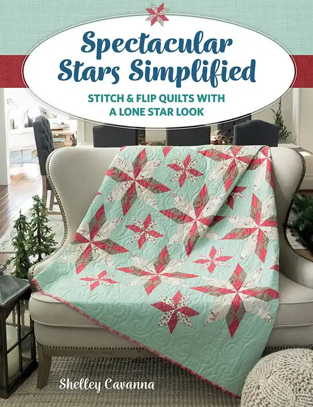 Spectacular Stars Simplified Quilt Book | Shelley Cavanna #11580 Instant Buy