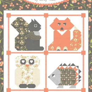 Woodland Frolic Downloadable PDF Quilt Pattern | Coriander Quilts Express Delivery