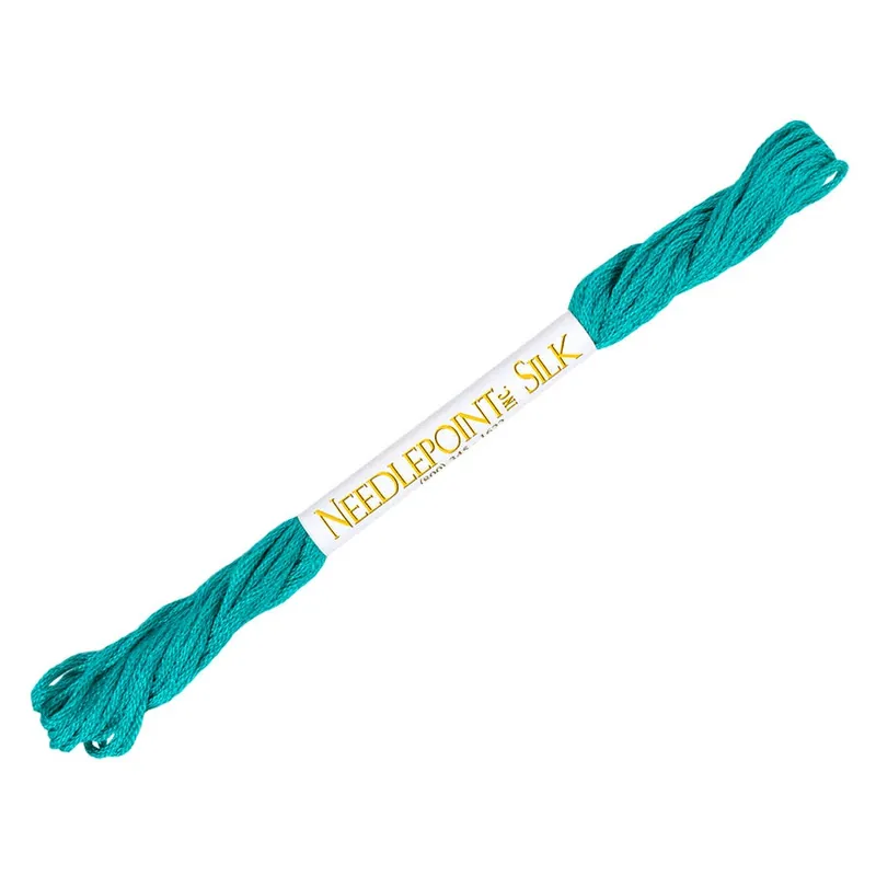 Wholesale NPI #435 8 Strand Silk Floss- Peacock Green Range | Needlepoint Inc #435