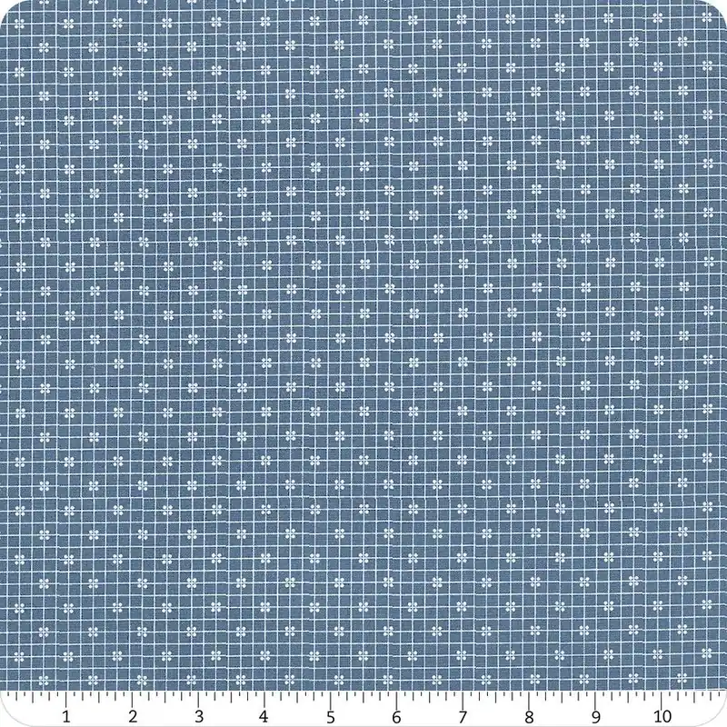 Wholesale Prim Denim Plaid Yardage | SKU# C9701-DENIM