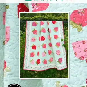 Wild Strawberries Downloadable PDF Quilt Pattern | CakeStand Quilts Premium