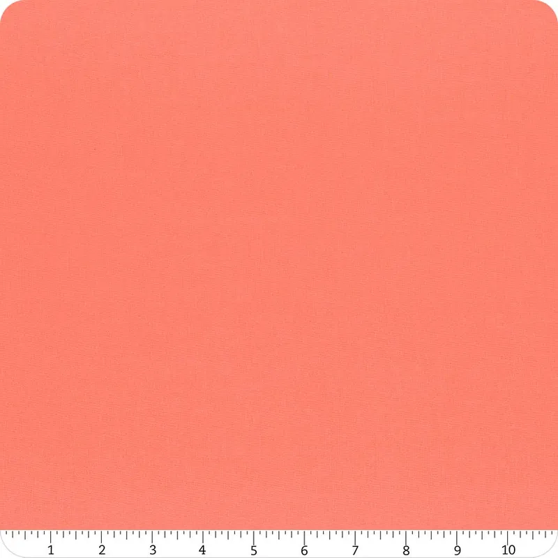 Worldwide Shipping Ruby + Bee Peachy Keen Solid Yardage | SKU# 51583-4
