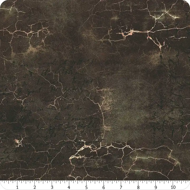 Wholesale Eclectic Elements Abandoned Black Cracked Shadow Yardage | SKU# PWTH128-BLACK