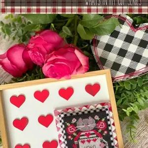 XOXO Downloadable PDF Cross Stitch Pattern | Stitching with the Housewives What's in my Cup Budget