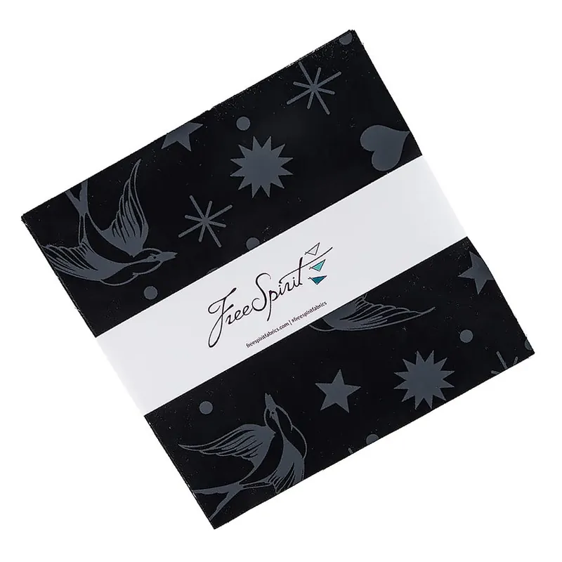 Worldwide Shipping Fairy Flakes Ink 10" Squares | Tula Pink for Free Spirit Fabrics