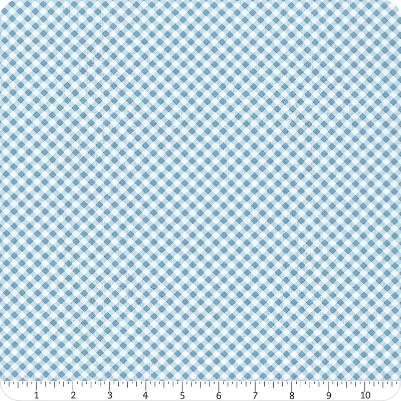 Trending Chelsea's Checks Blue and White 1/8" Checks Yardage | SKU# 9700-11