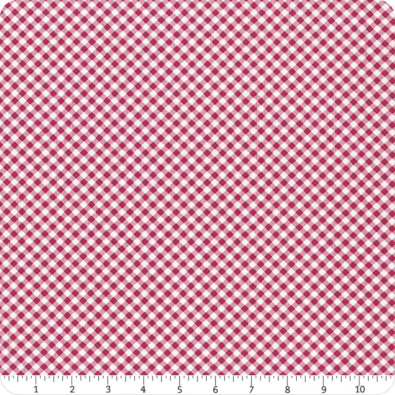 Chelsea's Checks Red and White 1/8" Checks Yardage | SKU# 9700-8 Free Delivery