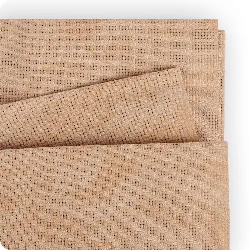 Oatmeal 14 Count Aida Evenweave 18" x 21" Vintage Cross Stitch Cloth | Lori Holt for Zweigart #VC18-OATMEAL-14-2 One Day Deal