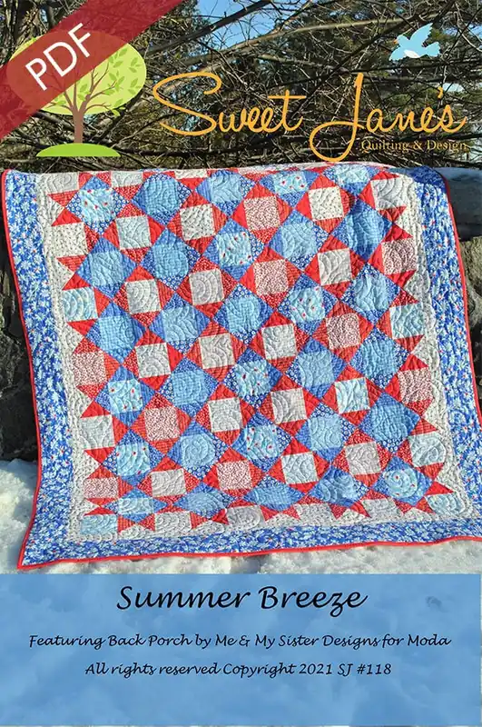 Factory Price Summer Breeze Downloadable PDF Quilt Pattern | Sweet Jane's Quilting and Design
