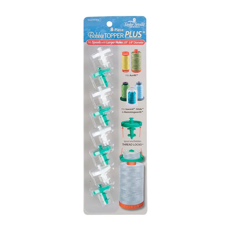 Exclusive Offer 8 Piece Bobbin Topper Plus | Taylor Seville #219843