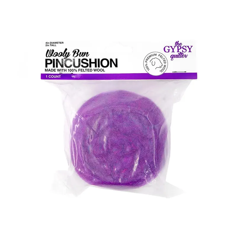 Wooly Bun Pincushion | The Gypsy Quilter #TGQ109 In Demand