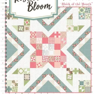 Rose in Bloom Block of the Month Quilt Book | Vanessa Goertzen of Lella Boutique #ISE-948 Authentic