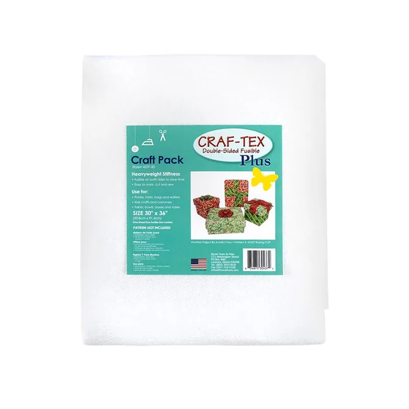 Direct From Factory 30" x 36" Double-Sided Fusible Stabilizer | Bosal #437FB-30