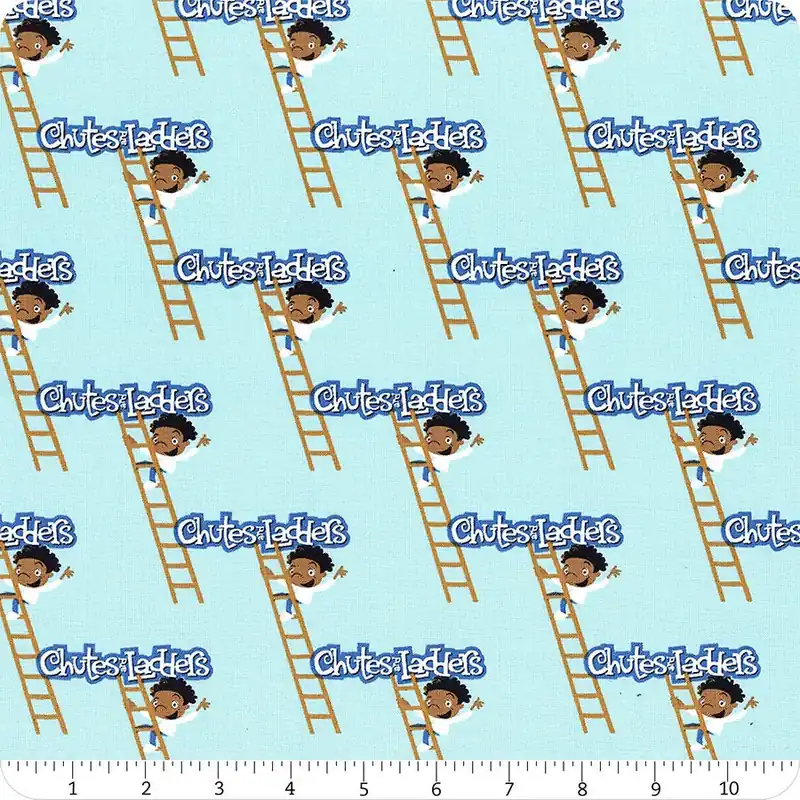 Must Have Hasbro Gaming Blue Chutes & Ladders Player One Yardage | SKU# 95070305-1