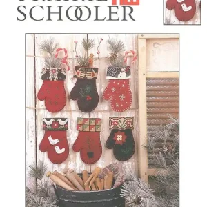 Worldwide Shipping Mittens Cross Stitch Pattern | The Prairie Schooler