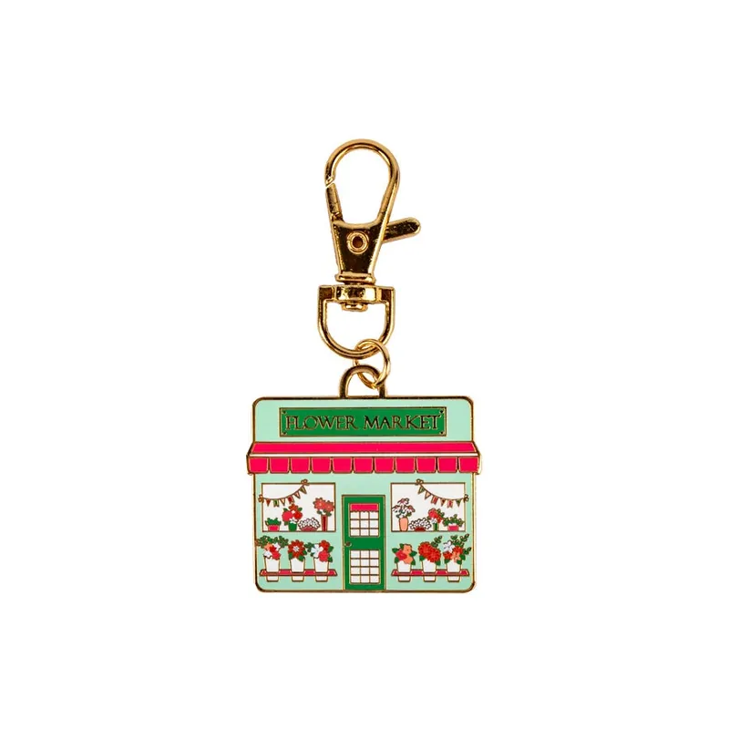 Flower Market Main Street Enamel Charm | Flamingo Toes Shop Now
