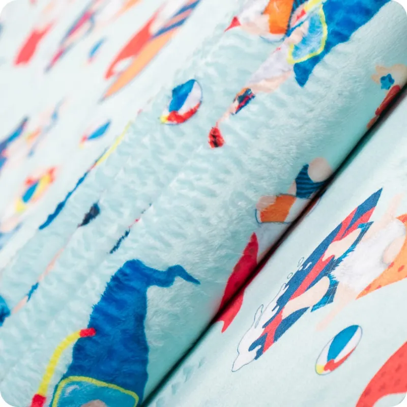 Digital Cuddle Aruba Beach Gnomes Yardage | SKU# DCBEACHGNOMES-ARUBA Today Only