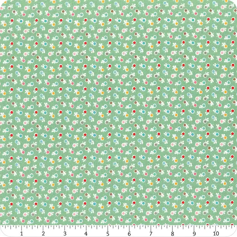Stitch Leaf Ditsy Yardage | SKU# C10931-LEAF Exclusive